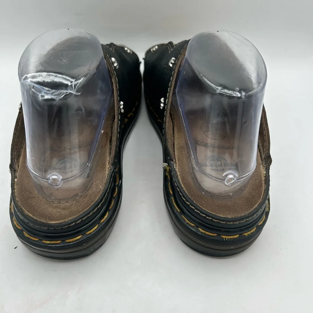 RARE vintage Dr Marten Star Cut Out Studded Slides Made In England Dunnet Sandal - Picture 7 of 17